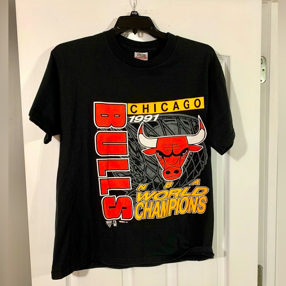 1991 BULLS WORLD CHAMPION T-SHIRT